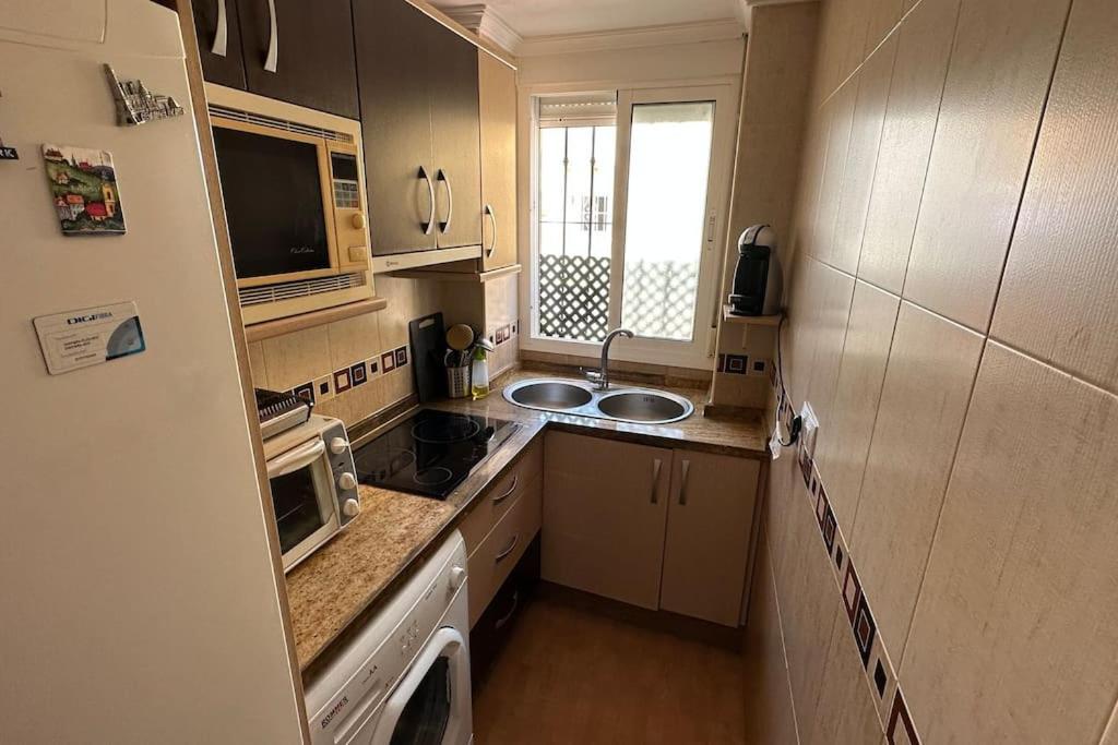 马拉加Vivienda Unica A 10 Metros De La Playa别墅 外观 照片