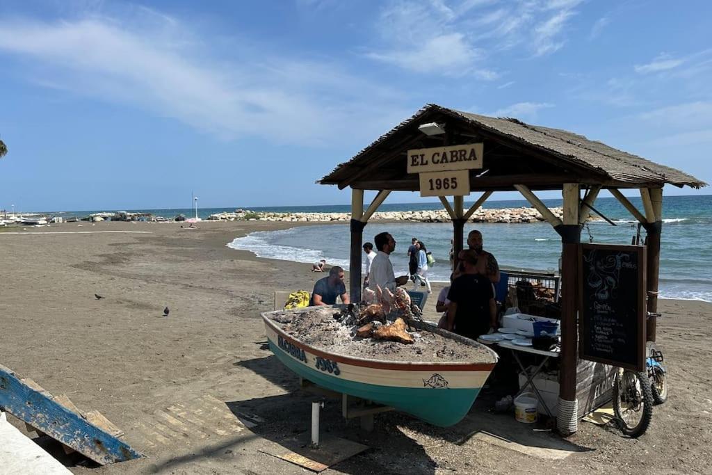 马拉加Vivienda Unica A 10 Metros De La Playa别墅 外观 照片